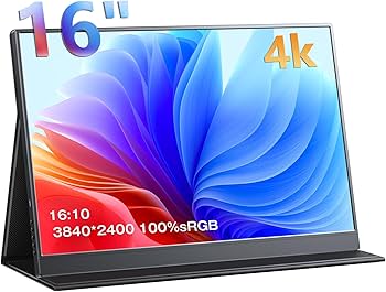 Amazon.co.jp: KEEPTIME モバイルモニター 4k モバイルディスプレイ 16